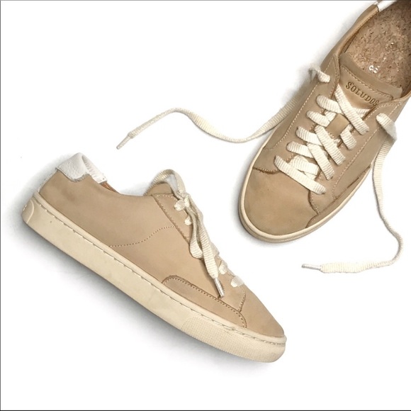 Soludos Shoes - Soludos Ibiza Nubuck Lace-Up Fashion Sneakers